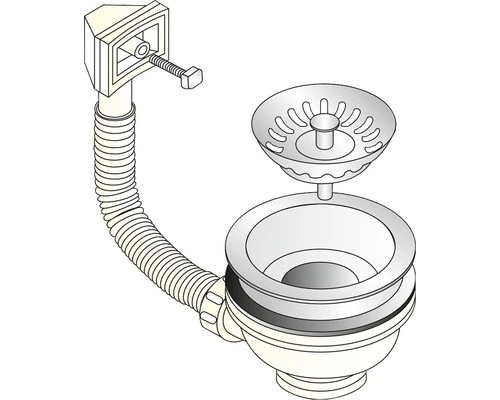 Korfplug Met Overloopcombinatie 2 Korfplug Met Overloopcombinatie - Afbeelding 2