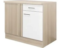 Flex-Well FLEX WELL Hoekonderkast Abaco 110x86x60 Cm