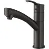 LENZ Keukenkraan Nexo Met Uittrekbare Handdouche Mat Zwart