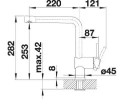 BLANCO Keukenkraan Linus-S Chroom 8 BLANCO Keukenkraan Linus-S Chroom -Spoelbakken Verkoop DV 8 8888861 05 4c DE 20210819093003