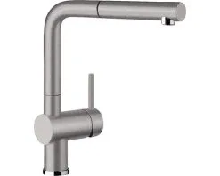 BLANCO Keukenkraan Met Uittrekbare Handdouche Linus-S Alumetallic